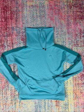 Under Armour Women's Teal Cowl Neck Pullover Sweater